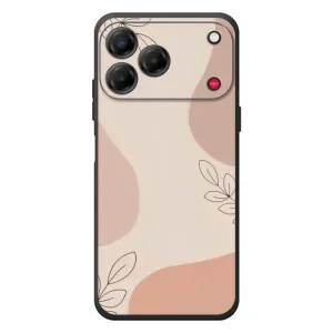 Чохол квітковий дизайн для ZTE Nubia V80 Design (Кориневий фон)