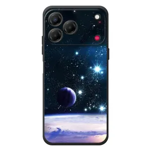Чохол (ТПУ) з планетами на ZTE Nubia V80 Design (Космічний вид)