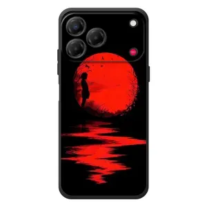 Летний Чехол на ZTE Nubia V80 Design (Красный Закат)