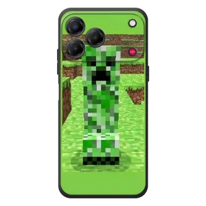 Чехлы для ZTE Nubia V80 Design (Персонажи Майн Крафт) (Крипер 2)