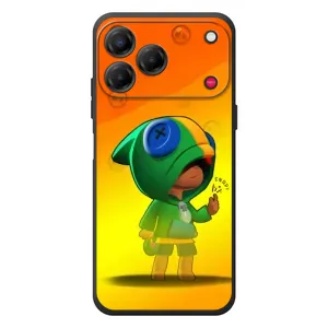 Чохол Бравл Старс для ZTE Nubia V80 Design (LEON в кофті)