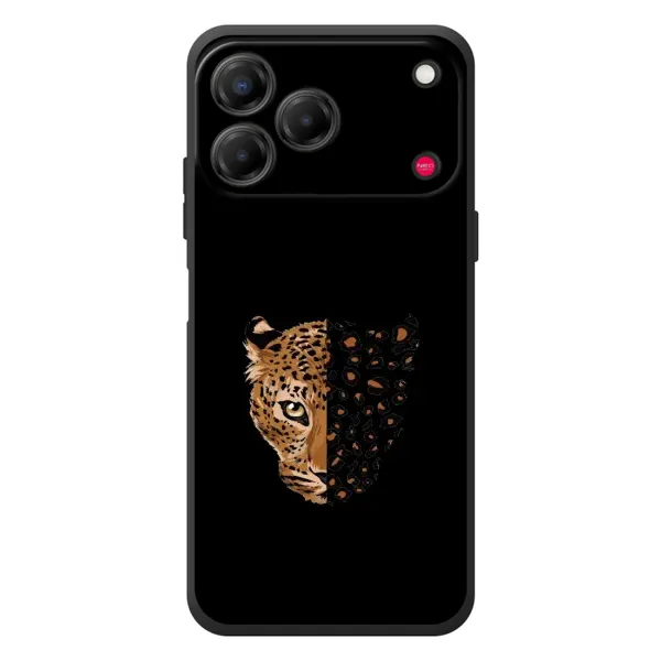 Чехол с рисунком «Леопард на черном» для ZTE Nubia V80 Design Чехол с рисунком «Леопард на черном» для ZTE Nubia V80 Design