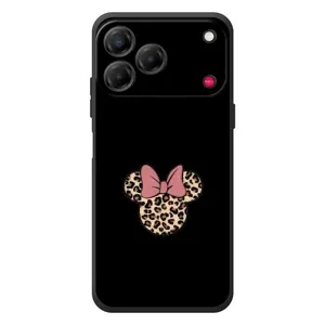 Чохол з леопардовим принтом на ZTE Nubia V80 Design (Леопардова Мінні)