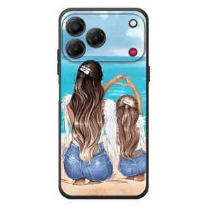 Чехлы для МАМЫ на ZTE Nubia V80 Design (Мама и дочь)
