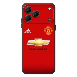 Силиконовые Чехлы принт Футбол на ZTE Nubia V80 Design (Man United)