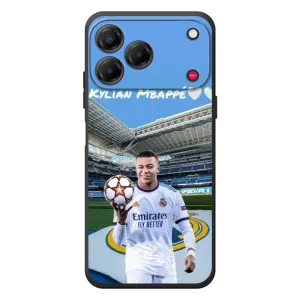 Чехол (TPU) с Футболистом на ZTE Nubia V80 Design (Mbappe Real)