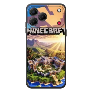 Чехол майнкрафт для ZTE Nubia V80 Design (MINECRAFT)