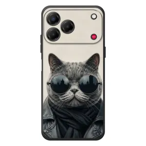 Чехол на тематику: Коты для ZTE Nubia V80 Design (Модный кот)