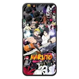 Купить Чехлы на телефон с принтом Anime для ZTE Nubia V80 Design (Наруто постер)