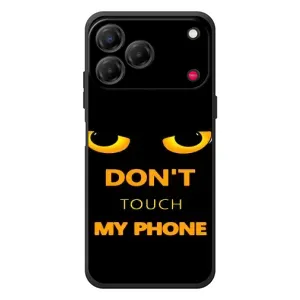 Чехол с Прикольным принтом на ZTE Nubia V80 Design (Не трогай мой телефон)