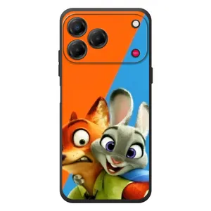 Чехлы ЗВЕРОПОЛИС для ZTE Nubia V80 Design (Ник и Хопс)