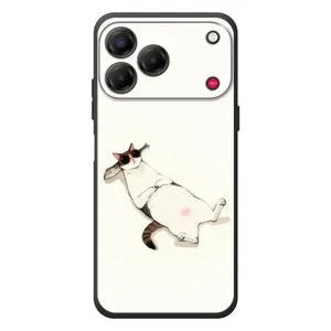 Чехол на тематику: Коты для ZTE Nubia V80 Design (Отдых)