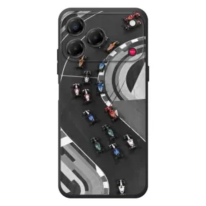 Чехол фильм Формула 1 для ZTE Nubia V80 Design (Гонки ф1)