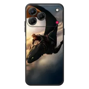 Чехол дракон Беззубик для ZTE Nubia V80 Design (Полет Беззубика)