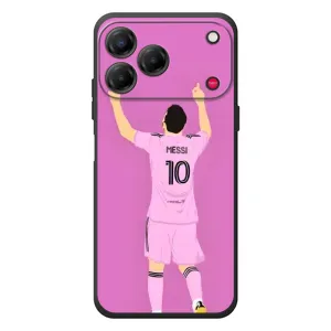 Чехлы Лео Месси в Майами на ZTE Nubia V80 Design (Празднование Месси)