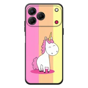 Чехол Unicorn на ZTE Nubia V80 Design (Радужный Единорог)
