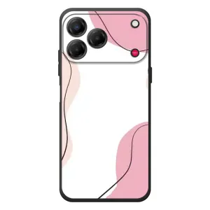 Чохол квітковий дизайн для ZTE Nubia V80 Design (Рожевий фон)