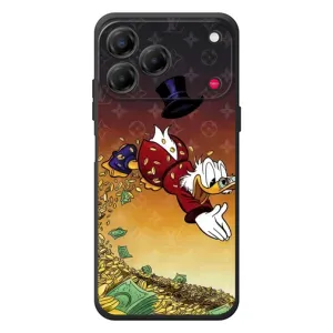 Силиконовый чехол для ZTE Nubia V80 Design (Скрудж Луи Виттон)