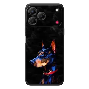 Бампер для ZTE Nubia V80 Design с картинкой "Песики" (Собака Мопс)