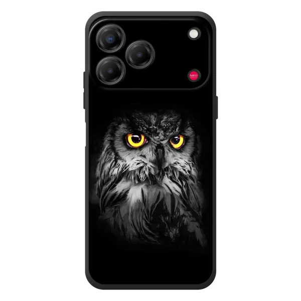 Чехол с рисунком «Сова на чёрном» для ZTE Nubia V80 Design Чехол с рисунком «Сова на чёрном» для ZTE Nubia V80 Design