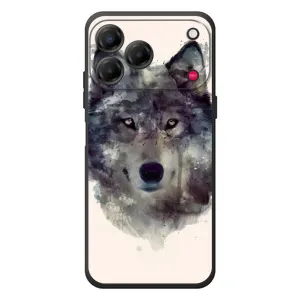 Чехол с Волком на ZTE Nubia V80 Design (Волк)