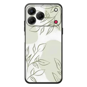 Чохол квітковий дизайн для ZTE Nubia V80 Design (Зелений дизайн)