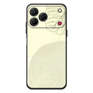 Чохол квітковий дизайн для ZTE Nubia V80 Design (Зелений фон)