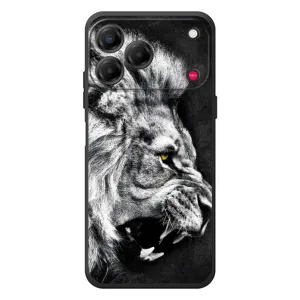 Чехол с картинкой на ZTE Nubia V80 Design (Злой ЛЕВ)