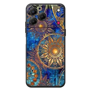 Чехлы со смыслом для ZTE Nubia V80 Design (Золотые узоры)