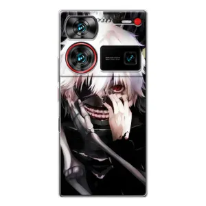 Чехол с персонажами АНИМЕ на ZTE Nubia Z60 Ultra (Аниме Гуль)