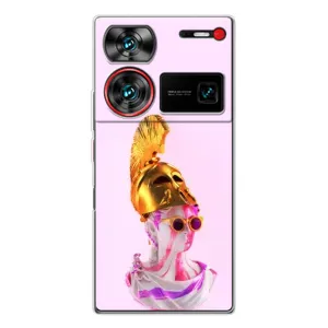 Чехол с Прикольным принтом на ZTE Nubia Z60 Ultra (АРТ Статуя)