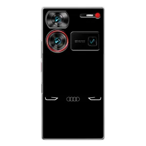 Силиконовый бампер с картинкой машины на ZTE Nubia Z60 Ultra (Силует Audi)