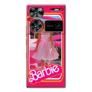 Силиконовый Чехол Барби Фильм на ZTE Nubia Z60 Ultra (Барби Марго)