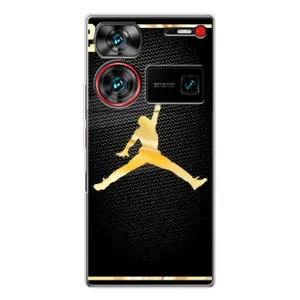 Силиконовый Чехол Nike Air Jordan на Нубия З60 Ультра (Джордан 23)