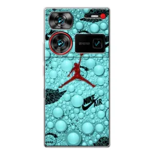 Силиконовый Чехол Nike Air Jordan на Нубия З60 Ультра (Джордан Найк)
