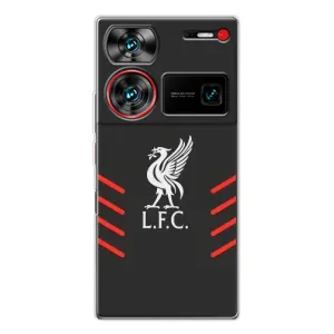 Силиконовые Чехлы принт Футбол на ZTE Nubia Z60 Ultra (Эмблема Liverpool)