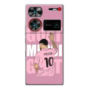 Чехлы Лео Месси в Майами на ZTE Nubia Z60 Ultra (GOAT MESSI)
