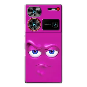 Силиконовые Чехлы (смешные стикеры) для ZTE Nubia Z60 Ultra (Хитрая мордочка)
