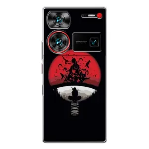 Чехлы с картинкой Итачи Учиха на ZTE Nubia Z60 Ultra (Итачи на черном)