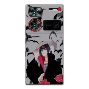 Чехлы с картинкой Итачи Учиха на ZTE Nubia Z60 Ultra (Итачи Ворони)