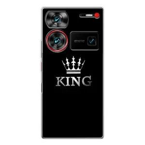 Чехол (Корона на чёрном фоне) для Нубия З60 Ультра (KING)