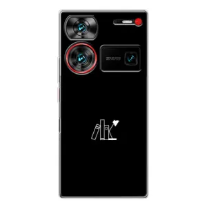 Чехол с картинками на черном фоне для ZTE Nubia Z60 Ultra (Книжки)