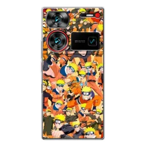 Чехлы с принтом Наруто на ZTE Nubia Z60 Ultra (Коллаж Наруто)
