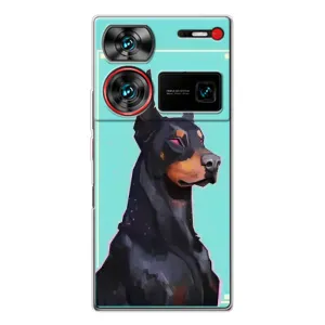 Чехол ДОБЕРМАН для ZTE Nubia Z60 Ultra (Король доберман)