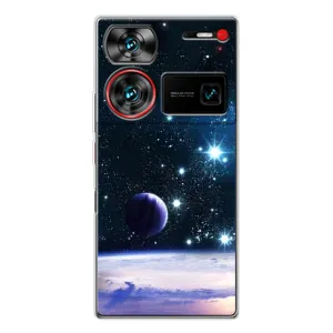 Чехол (ТПУ) с планетами на ZTE Nubia Z60 Ultra (Космический вид)