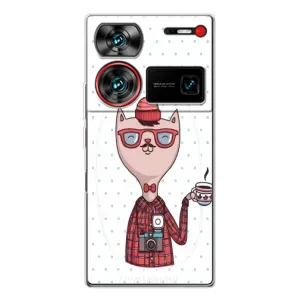 Чехол на тематику: Коты для ZTE Nubia Z60 Ultra (Кот аристократ)