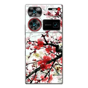 Чехол с принтом САКУРЫ на ZTE Nubia Z60 Ultra (Красивая Сакура)