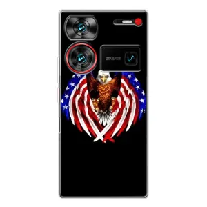 Чохол Прапор USA для ZTE Nubia Z60 Ultra (Крила США)