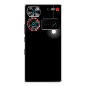 Чехол с картинками на черном фоне для ZTE Nubia Z60 Ultra (Лампочка)