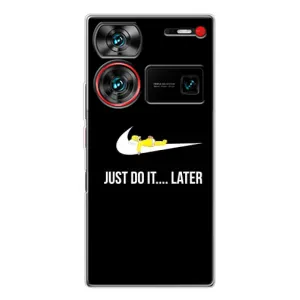 Силиконовый Чехол на ZTE Nubia Z60 Ultra с картинкой Nike (Later)